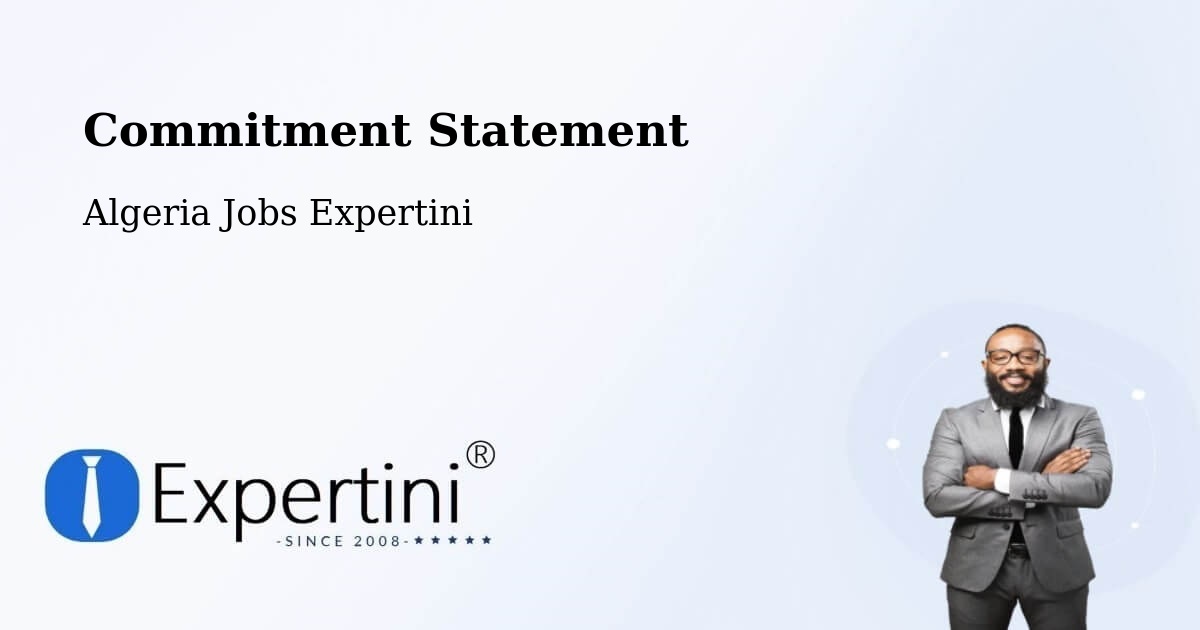 Corporate Commitment – Sidi Ali Boussidi - Algeria Jobs Expertini
